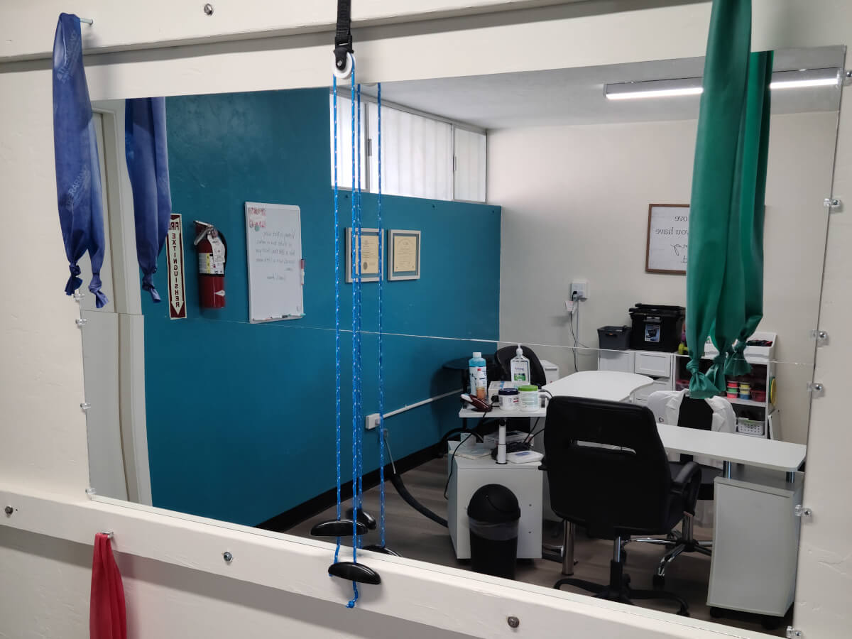 Restored Hope Hand Therapy upper extremity workstation